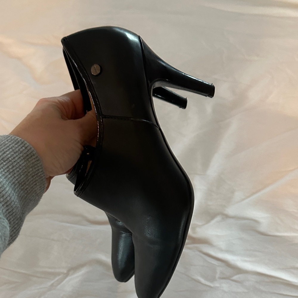 Calvin Klein Black Ankle Booties - Picture 4 of 6